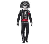 Costume Adulte Senor Bones Du Jour Des Morts