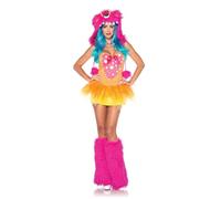 Costume Adulte Tutu Sexy Shelly Monster Avec Capuche En Fourrure