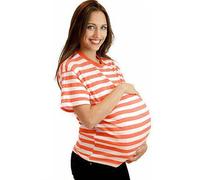 Costume Agent Juno Orange et Blanc-Enceinte Usurpation T-Shirt pour Adulte - Multicolore - Moyen