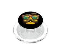 Costume Amusant avec Visage de Lunettes avec Moustache et Barbe PopSockets PopGrip pour MagSafe