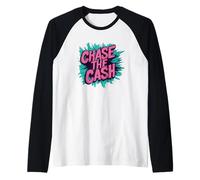 Costume amusant Chase the Cash pour adultes et enfants Manche Raglan