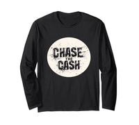 Costume amusant Chase the Cash pour les amateurs de déclaration Manche Longue