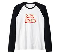Costume Amusant de Cerveau d'oiseau pour garçons et Filles Manche Raglan