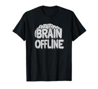 Costume Amusant de Cerveau Hors Ligne pour étincelles de Rire T-Shirt