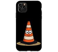 Costume Amusant de cône de signalisation Orange pour garçons et Filles Coque pour iPhone 11 Pro Max