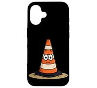 Costume Amusant de cône de signalisation Orange pour garçons et Filles Coque pour iPhone 16