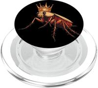 Costume amusant de couronne de cafard pour rois et reines PopSockets PopGrip pour MagSafe