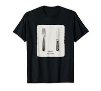 Costume amusant de couteau et fourchette pour adultes et enfants T-Shirt
