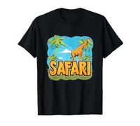 Costume amusant de discours de safari pour garçons et filles T-Shirt