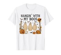 Costume Amusant de fantômes d'halloween Suspendus avec Mes Seins T-Shirt