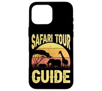 Costume Amusant de Guide Touristique Safari - Animaux Coque pour iPhone 16 Pro Max
