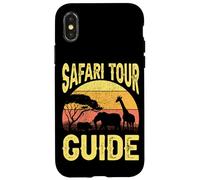 Costume Amusant de Guide Touristique Safari - Animaux Coque pour iPhone X/XS
