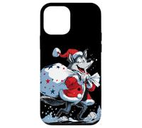 Costume Amusant de Loup avec Sac de Père Noël pour garçons et Filles Coque pour iPhone 12 Mini