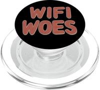 Costume Amusant de malheurs WiFi PopSockets PopGrip pour MagSafe