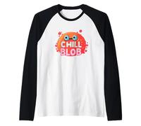 Costume Amusant de Monstre Blob pour Un Look Cool Manche Raglan