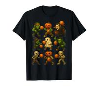 Costume Amusant de Monstres d'halloween Jouant au Basket-Ball T-Shirt