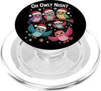 Costume Amusant de père Noël Chouettes Blague fête PopSockets PopGrip pour MagSafe
