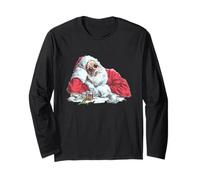 Costume Amusant de Père Noël Gueule de Bois pour Homme et Femme Manche Longue