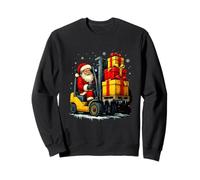 Costume Amusant de Père Noël pour Chariot élévateur de Noël Sweatshirt