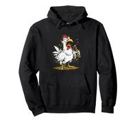 Costume Amusant de Poulet en Bouteille de bière pour Les Amateurs d'ivresse Sweat à Capuche