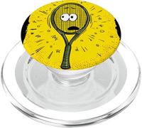 Costume Amusant de Raquette de Tennis pour Les Fans de Dessins animés PopSockets PopGrip pour MagSafe