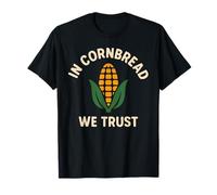 Costume Amusant de Thanksgiving in Cornbread We Trust T-Shirt