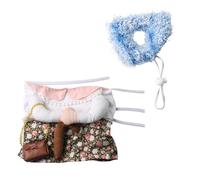 Costume amusant de vieille dame pour chien, poids léger, réglable, tenue de festival pour animaux de compagnie, facile à porter pour les fêtes, les occasions festives, vêtements fantaisie pour chiens