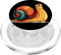 Costume Amusant d'escargot de Dessin animé pour garçons et Filles PopSockets PopGrip pour MagSafe
