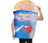 Costume amusant pour adulte | Combinaison de nouilles instantanées aux fruits de mer - Costume de farce pour femme et - Cosplay sur scène, rassemblements, événements à la maison