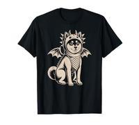Costume Amusant pour Chien Shiba Inu Dressed as a Dragon T-Shirt