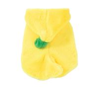 Costume amusant pour chien - Tenue en forme de banane, manteau d'hiver pour costumade - pour chiens de petite et moyenne race, pour Halloween, Noël, printemps, automne, hiver