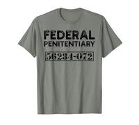Costume Amusant pour Halloween de Prisonnier T-Shirt