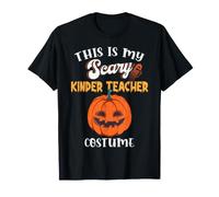Costume Amusant pour Professeur « This is My Scary Kinder » pour Halloween T-Shirt