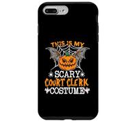 Costume Amusant « This is My Scary Court Clerk » pour fête d'halloween Coque pour iPhone 7 Plus/8 Plus