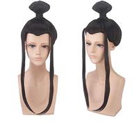 Costume ancien pointe de beauté noire Mei Changsu Yingzheng perruque Cosplay perruque synthétique fête PL-434