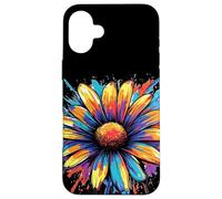 Costume aux Couleurs Vives étonnantes pour Les Amateurs de Marguerites et de Prairie Coque pour iPhone 16 Plus