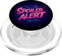 Costume avec Logo Spoiler Alert pour Adultes et Enfants PopSockets PopGrip pour MagSafe