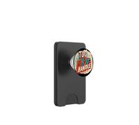 Costume avec Logo Too Hot Handle pour Les Amateurs de Discours PopSockets PopWallet pour MagSafe