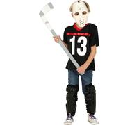 Costume avec masque de hockey, taille:M