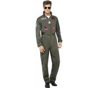 Costume aviateur Top Gun deluxe pour homme - M G
