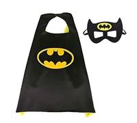 Costume Bat-Man,Costume Halloween Bat-Man Enfants,Capes et Costume cosplay Bat-Man,Cape Halloween Batman,Déguisement Bat-Man Halloween pour garçons et filles.