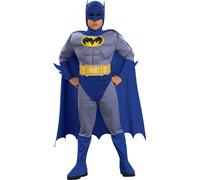 Costume Batman "Deluxe" - Garçons BN4805 (M) (Gris/Bleu)