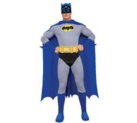 Costume Batman Pour Hommes Super-Héros Adultes Déguisement Officiel DC Comics