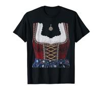 Costume Bavarois de Soubrette Dirndl Oktoberfest T-Shirt