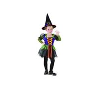 Costume Bébé Sorcière Taille - Taille 3-4 Ans Multicolore