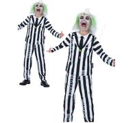 Costume Beetlejuice Garçon Halloween Licencié Tenue Fantaisie Enfant