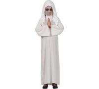 costume blanc de nonne pour fille, taille:128/134