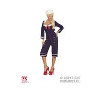 Costume Bleu Marine Girl Chic 50's - Taille L Multicolore G