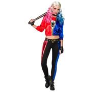 Costume Boland Jester Fatale pour adultes, costume de carnaval, set de costumes pour Halloween, carnaval et fête à thème