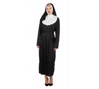 Costume bonne sœur - PtitClown - Noir - Taille S/M - Adulte S/M